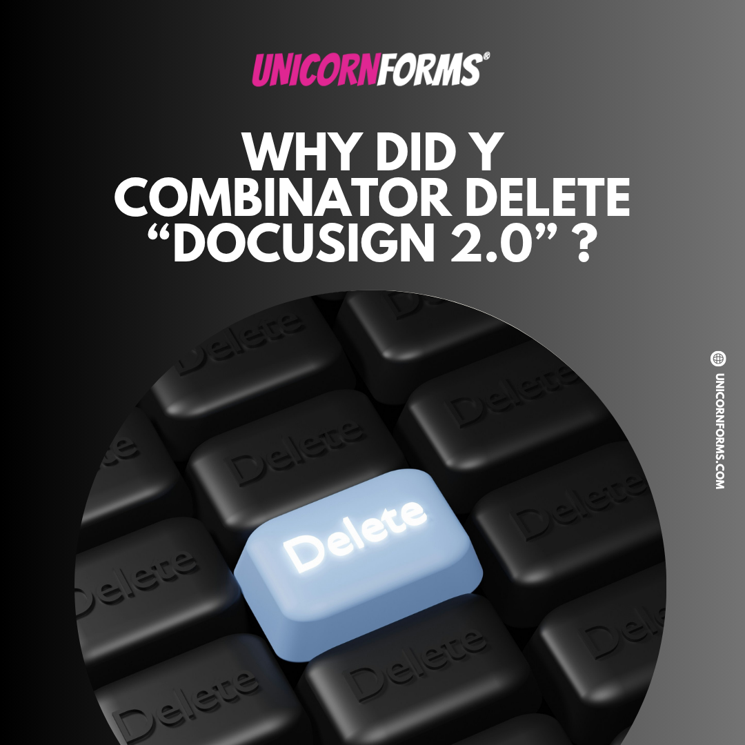 Why did YC delete "DocuSign 2.0?"